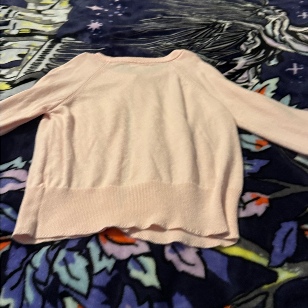 Pink Button-Up Cardigan - Picture 4 of 5
